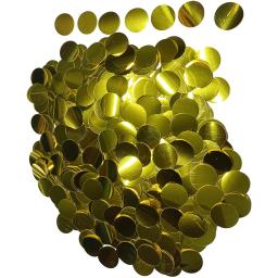 50/100g confetes glitter para festa de balão metálico confetis dot artesanato stuffer decoração de aniversário do casamento ouro prata azul rosa - Image 4
