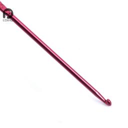 Alumínio Crochet Ganchos para Costura, Agulhas de Tricô, Crochet Hook, Sweater Weaving Tools, Knitting Tool, 3.5mm-5mm Tamanhos - Image 5