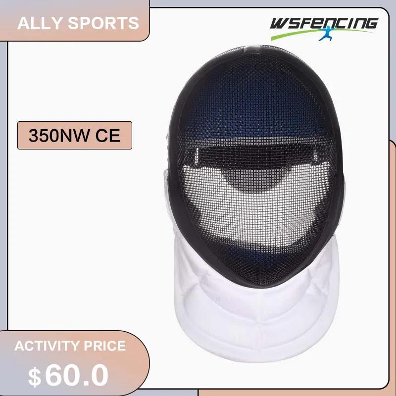 WSFENCING-Máscara de esgrima para adultos e crianças, Equipamento de esgrima certificado CE, Capacete EDC, 350NW - Image 1