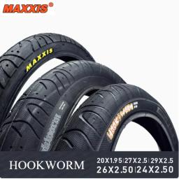MAXXIS HOOKWORM Pneu de bicicleta original para pedicabs FLAT/PARK/STREET/VERT Pneu de bicicletas de carga 20 × 1,95/24 × 2,5/26 × 2,5/27,5 × 2,5/29 × 2,5 - Image 1