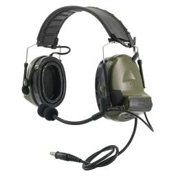 TAC-SKY COMTAC II protetores de orelha de silicone fone de ouvido tático + U94 PTT Kenwood plug + ARC OPS-CORE capacete faixa adaptador suporte de fone de ouvido FG - Image 6