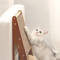 Almofada para arranhar gatos Suprimentos para gatos de interior Sisal Arranhador de gatos para interiores Delicado arranhador de - Image 1