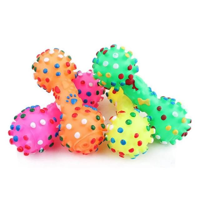 Brinquedo de Borracha Natural para Cães - Seguro, Ecológico e Resistente para Limpar os Dentes e Proteger a Saúde Bucal