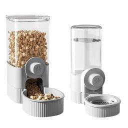 Tigela comida automática para animais estimação, tigela água para cães, gaiola suspensa, dispensador água - Image 3