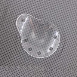 Protetor transparente para os olhos, respirável único, plástico poroso, oval oftálmico - Image 4