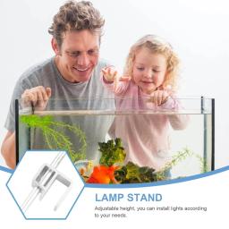 Suporte Ajustável para Aquário, Universal Fish Tank Light Holder, Suporte da lâmpada, Kit de Suspensão, Tanque de Montagem, Acessórios - Image 4