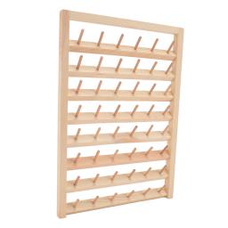 Organizador de rosca de parede para costura doméstica, 48 carretéis, carretel de bordado, suporte para rosca, DIY, eco friendly, suporte para costurar 48 carretéis - Image 2