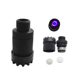 Tiro com arco ajustável led vista luz fibra óptica rosca 3-nível universal para 3/8-32 arco composto caça acessórios de tiro - Image 5