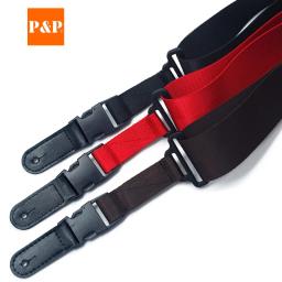 Correia de nylon para guitarra, Folk Acústico, Clássico, Banda larga, Couro, 1pc - Image 2