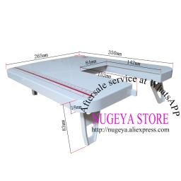 CINGADOR-Mesa Plataforma de Expansão Extensão Máquina De Costura, DIY Vestuário Acessórios, 1408, 1409, 1412 - Image 2