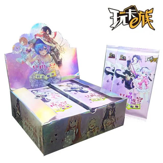Coleção Exclusiva Goddess Story: Cartões de Festa de Anime Girl em Biquíni para Crianças - Presente Perfeito para Pequenos Fãs