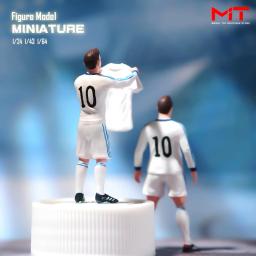 Jogador de Futebol Competição Win Figure, Estatueta Pintada, Modelo de Diorama, Decoração de Cena, Estatueta, Diorama, 1,87, 1/64, 1/43, 1/24 - Image 4