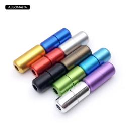 Alumínio Fechos Parafuso para Fazer Jóias, Cilindro Fecho Final, Colar e Pulseira Conectores, Acessórios DIY, 3.5mm Buraco, 10PCs - Image 3
