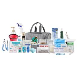 Kit portátil Pet Primeiros Socorros Suprimentos Médicos Saco De Armazenamento Kit De Sobrevivência Do Cão Kit De Segurança Para Cães Pequenos e Gatos - Image 4