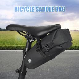 Grande Capacidade de bicicleta Saddle Bag, Ciclismo traseiro Seat Post Bag, MTB Road Bike Storage Bags, Acessório de bicicleta - Image 2