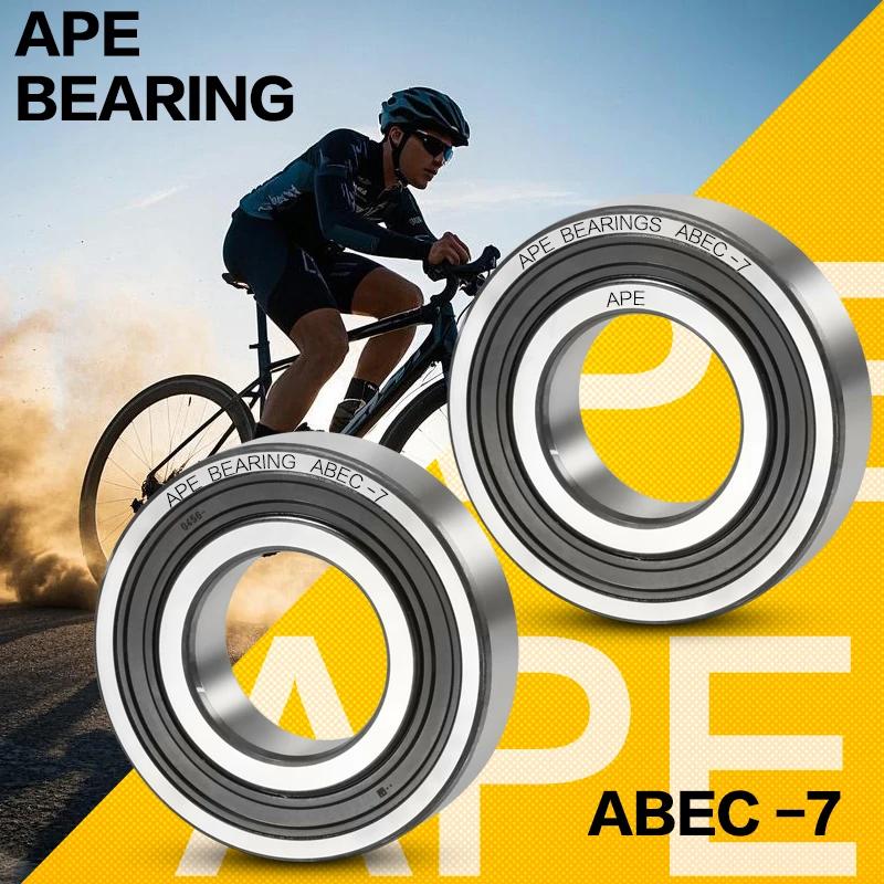 2 peças de rolamento de bicicleta 6902 ABEC-7 6802 6803 6805 6806 6903 6000 6001 6800 15267 17287 18307 -2RS rolamentos de mountain bike - Image 1