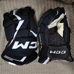 Luvas De Hóquei De Rua, Engrenagem Esportiva, Tamanho 13, 14 Polegada, Preto, Branco, Icehockey, Feito Na China - Image 2