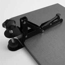 Suporte altura dobrável e ajustável para mesa, bandeja do teclado, acessórios prateleira do armazenamento, 2pcs - Image 4