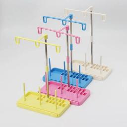 Armazenamento Rack para máquina de costura Três Thread Rack, Bordado Ferramenta, DIY, Manual - Image 1