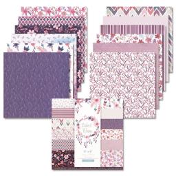24 /12 folhas de papel de scrapbook 15x15cm (6x6 "), material de jornal cardstock fundos álbum cartão para diy arte artesanato decorativo - Image 2