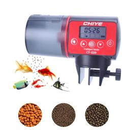 Alimentador automático de peixes para aquário Alimentador de tanques de peixes Temporizador de férias Dispenser ajustável - Image 1