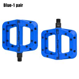 Lebycle mtb bicicleta pedal de náilon rolamento pedais de mountain bike de alta resistência antiderrapante pedais de bicicleta acessórios de ciclismo - Image 3