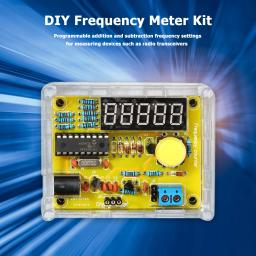 Freqüência Digital Módulo Contador com Caso Shell, Cristal Oscilador, Freqüência Contador Tester, 5 Dígitos, 1Hz-50MHz - Image 6