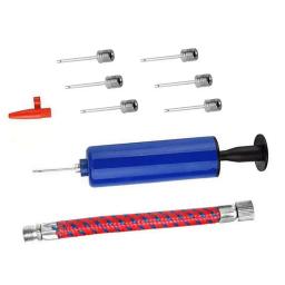 Bola portátil Inflating Pump Set com mangueira de ar, Inflator mão, ferramentas bomba de ar, futebol, basquete, futebol, 10pcs - Image 4