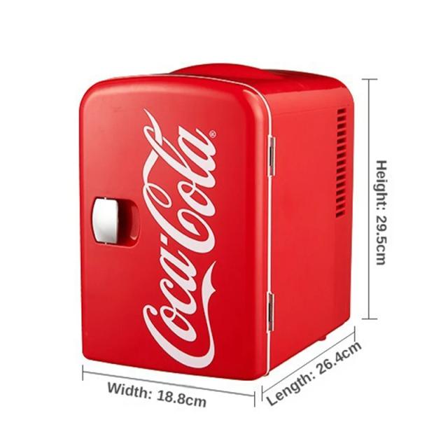 Refrigerador Multifuncional 4L para Bebidas e Cosméticos - Ideal para Carro e Casa, 12V/220V