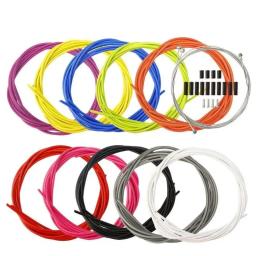 1 conjunto de cores múltiplas habitação linha velocidade variável núcleo universal conjunto bicicleta mountain bike linha freio conjunto peças da bicicleta - Image 6