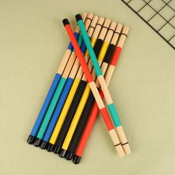 Bamboo drummer drummer with rubber handle, 1pair, percussão accessories, drummer - Image 3