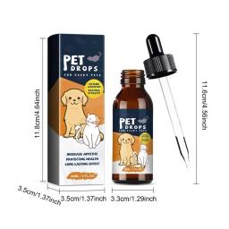 Suplemento para Cães e Gatos, 60ml, Suplemento Pele e Peles de Cachorro, Nutrição para Animais, Pet Supplies, Aumentar o Apetite para Gatos - Image 6