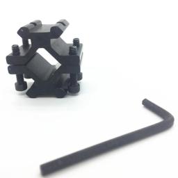 Trilho picatinny universal e ajustável para airsoft, acessórios de caça, trilho, barril, 20mm, se encaixa tubo, braçadeira - Image 6