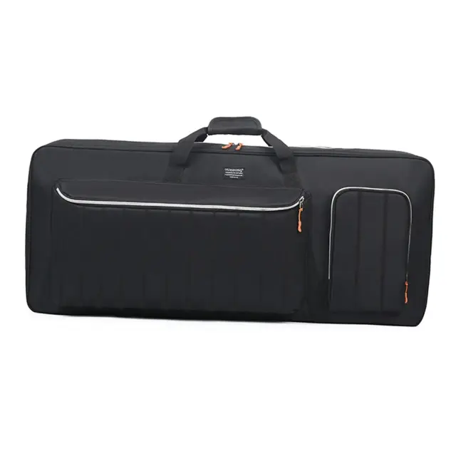 Soft Case para Teclado Eletrônico de 61 Chaves com Acessórios para Concerto e Sintetizador Digital