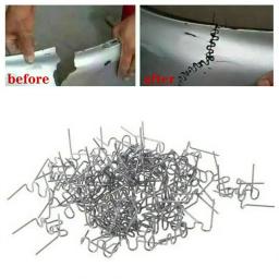 Pistola de solda quente para amortecedor do carro, acessórios para máquinas plásticas, kit de ferramentas, grampeador, grampos, reparação de unhas, 100 PCs, 600 PCs, 800PCs - Image 5