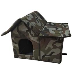 Canil dobrável impermeável para pet, Warm Dog House, Canil dobrável resistente a riscos - Image 2