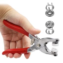 Acessórios de ferramentas de alicate botões de costura de metal oco/sólido pinos de pressão prendedores de pressão instalar roupas bagbagbagbagbag - Image 2