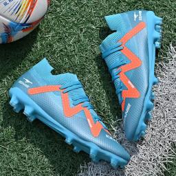 Qualidade Futebol Botas Chuteiras, Durável e Leve Futebol Tênis, Sapatos de Futsal Confortáveis, Haaland, Atacado, Sociedade Sociedade - Image 3