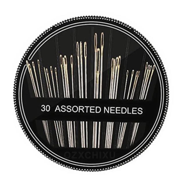 Agulhas de Costura com Grande Olho para Bordado e Confeccionamento de Colchas - Ferramenta DIY Essencial