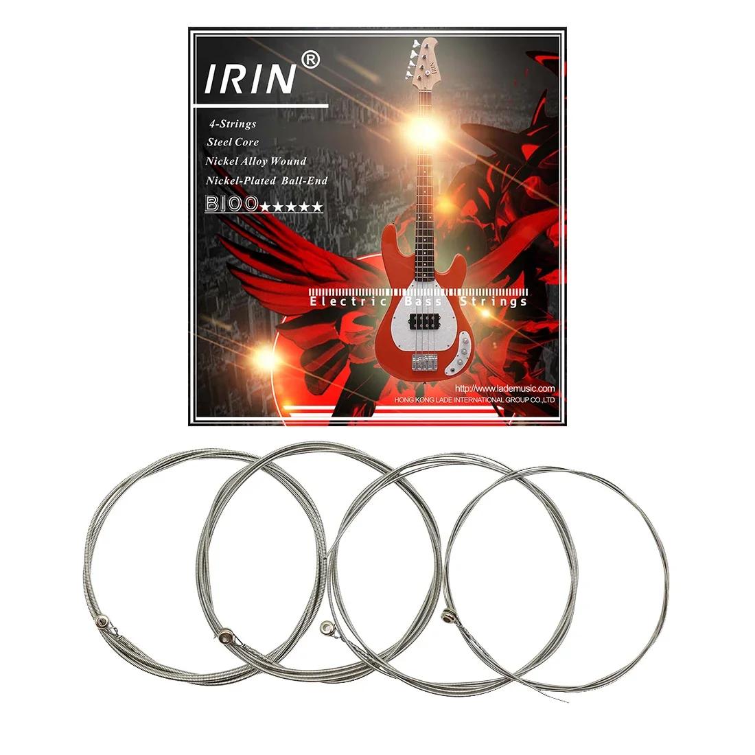 IRIN-Baixo elétrico Cordas, Acessório Instrumento de Cordas Profissional, Núcleo de Aço, Níquel, Cobre, Liga ferida - Image 1