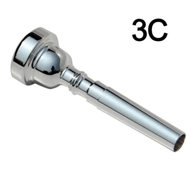 Bocal de Trompete Profissional em Cobre e Latão - Modelos 7C, 5C, 3C, 1.5C e 1C para Instrumentos Musicais