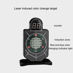 Electronic Scoring Laser Alvo Contando Brinquedo Alvo Infravermelho Ao Ar Livre Indução Alvo Sensível Equipamento De Treinamento, Esportes, STS, USP, CZ75 - Image 4