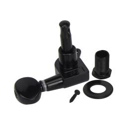 Flanor 6 peças de cordas de guitarra sem fio, ajuste de chave, afinador de cabeça da máquina, 6l, preto, ajuste de guitarra esquerda - Image 4