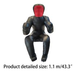 Boneco Multiuso para Adultos, Exercício de Artes Marciais, Kickboxing, Taekwondo, Suporte de Boxe, Couro PU, Jiu Jitsu - Image 6