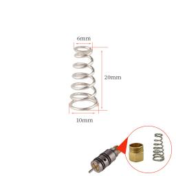 Cilindro De Gás Recarga Adaptador Acessórios, Válvula Z Acessórios, Válvula De Paintball, Peças Do Kit Regulador, Equipamento Airsoft, PCP CO2, 10 Pcs - Image 4