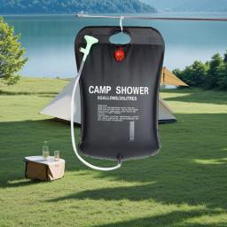 Saco De Chuveiro Solar Dobrável, Saco De Água De Banho Ao Ar Livre, Camping, Sun Compact Heated Shower Bags, Esfregando Acessórios Para Piscina, 5-20L - Image 4