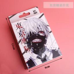 Anime Poker Cartões Com Capa Dura, Toy Jogo De Tabuleiro, Cosplay Coleção Caixa, Tokyo Ghoul, 54pcs - Image 3