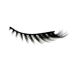 Alado Faux Mink Cílios, Extensão Natural cílios, olho alongado, olho de gato, cílios falsificados, 5 pares, Novo - Image 3