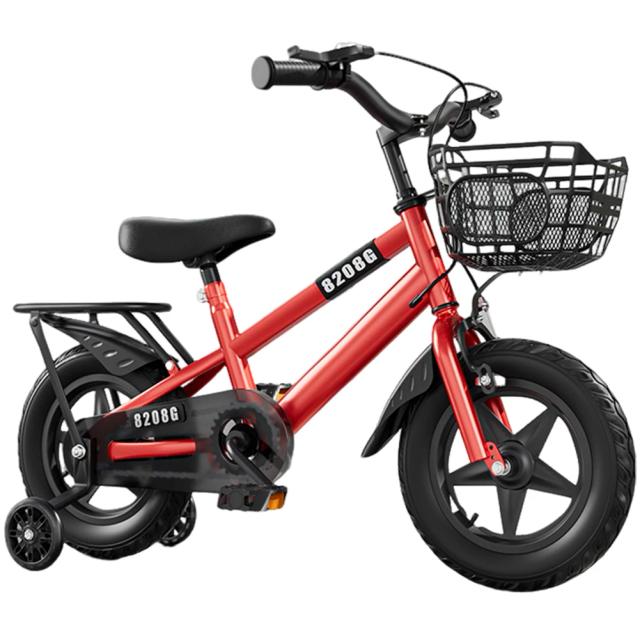 12 Polegada crianças crianças bicicleta com rodas de treinamento & cesta criança crianças bicicleta para idades 3-7 anos de idade meninos meninas trem