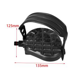 Pedais de bicicleta ergométrica portáteis, equipamento de fitness leve e antiderrapante para ginástica em casa - Image 6